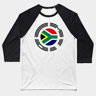 Korean South African Multinational Patriot Flag Series Baseball T-Shirt